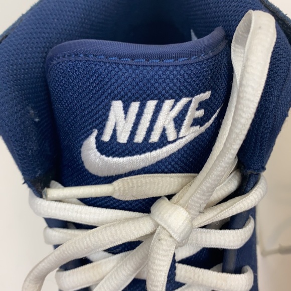 Nike || Ruckus Mid 387174-401; Size 11; Navy & White - Picture 12 of 16